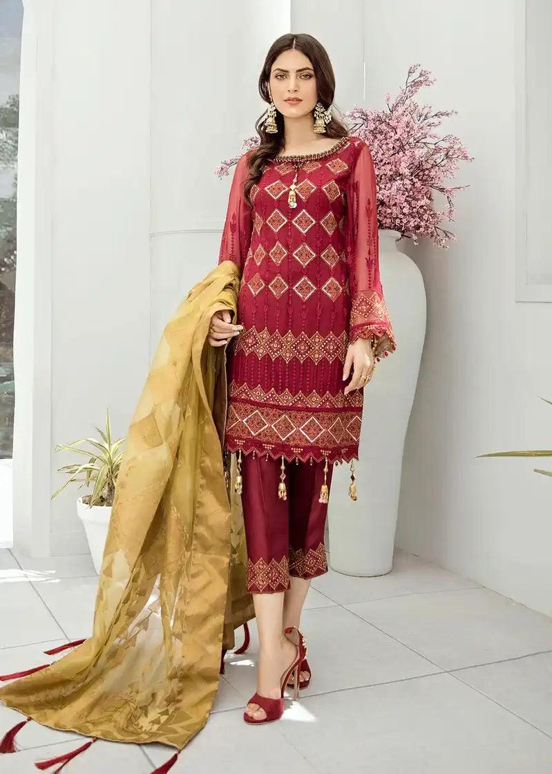Akbar Aslam | Formal Collection | Argyle - Rang-e-Khaas