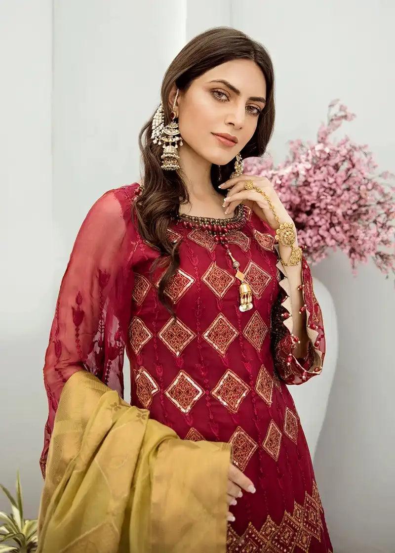 Akbar Aslam | Formal Collection | Argyle - Rang-e-Khaas