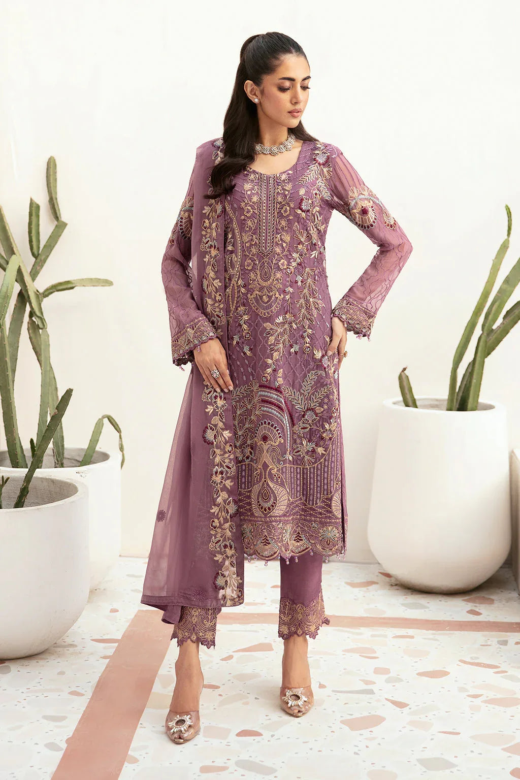 Ramsha | Ramsha Collection | F-2610 - Rang-e-Khaas