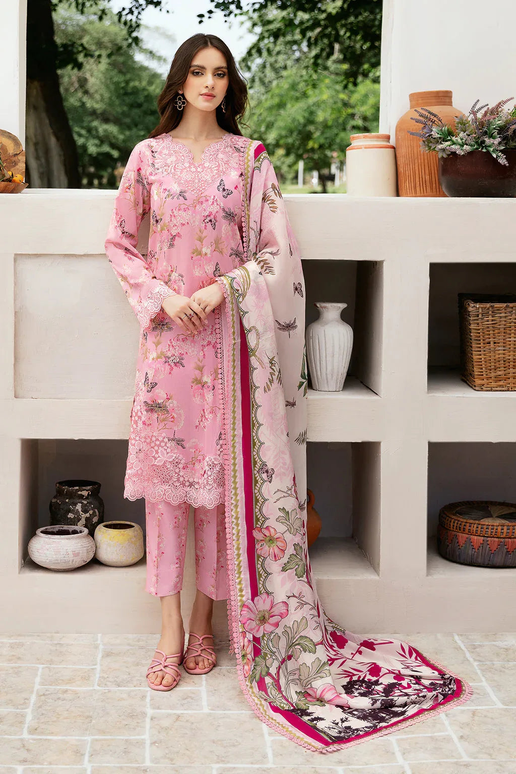 Ramsha | Rangrez Lawn Collection | N-502 - Rang-e-Khaas