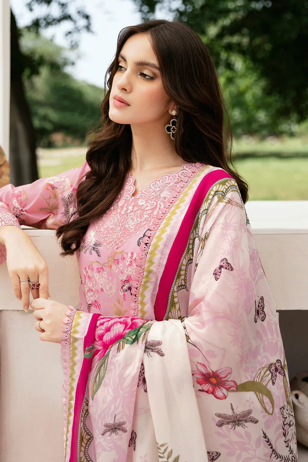 Ramsha | Rangrez Lawn Collection | N-502 - Rang-e-Khaas