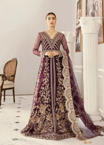 Akbar Aslam | Raqsl Collection | Gladiolus - Rang-e-Khaas