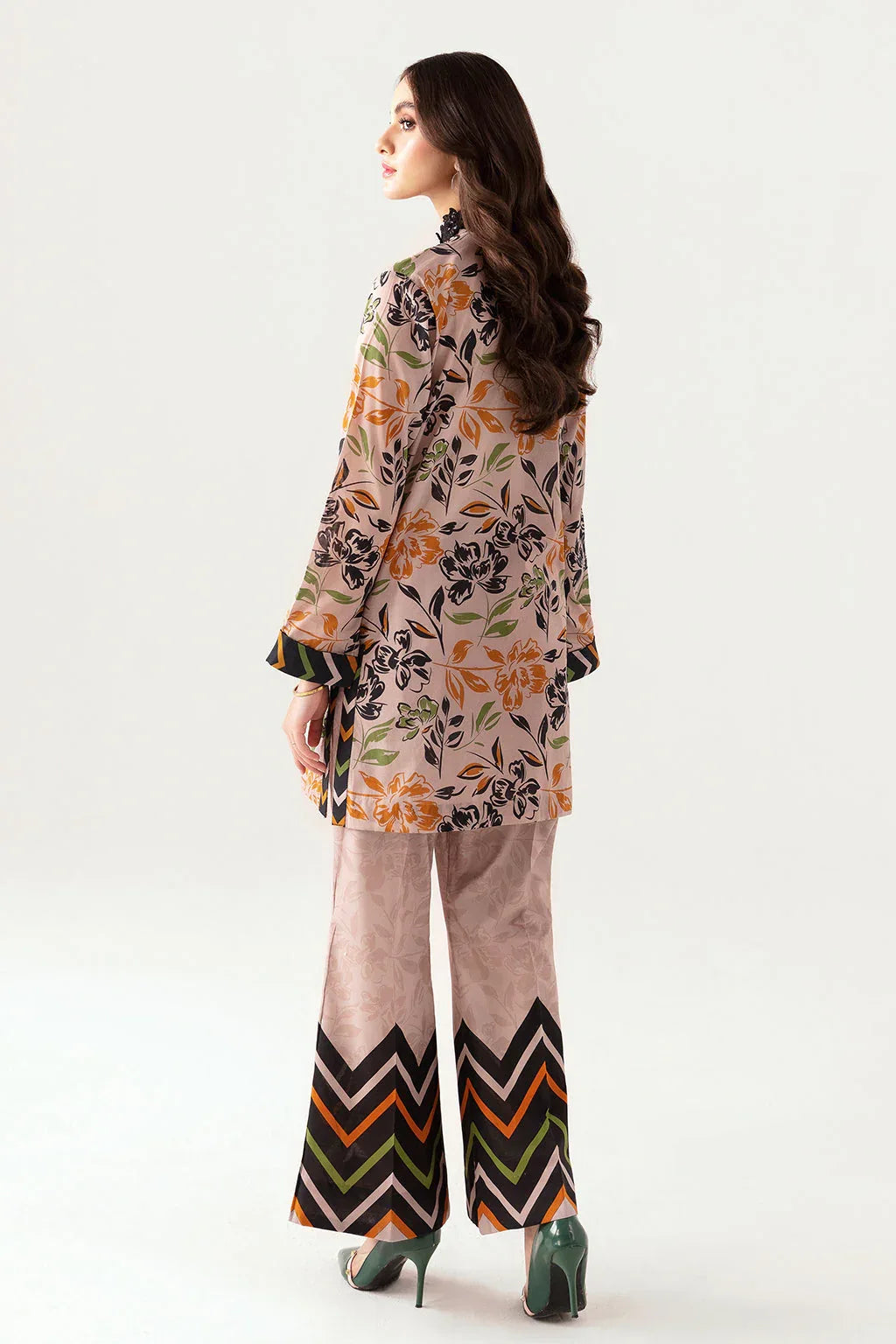 Ramsha | Pinted Lawn | RP-106 - Rang-e-Khaas
