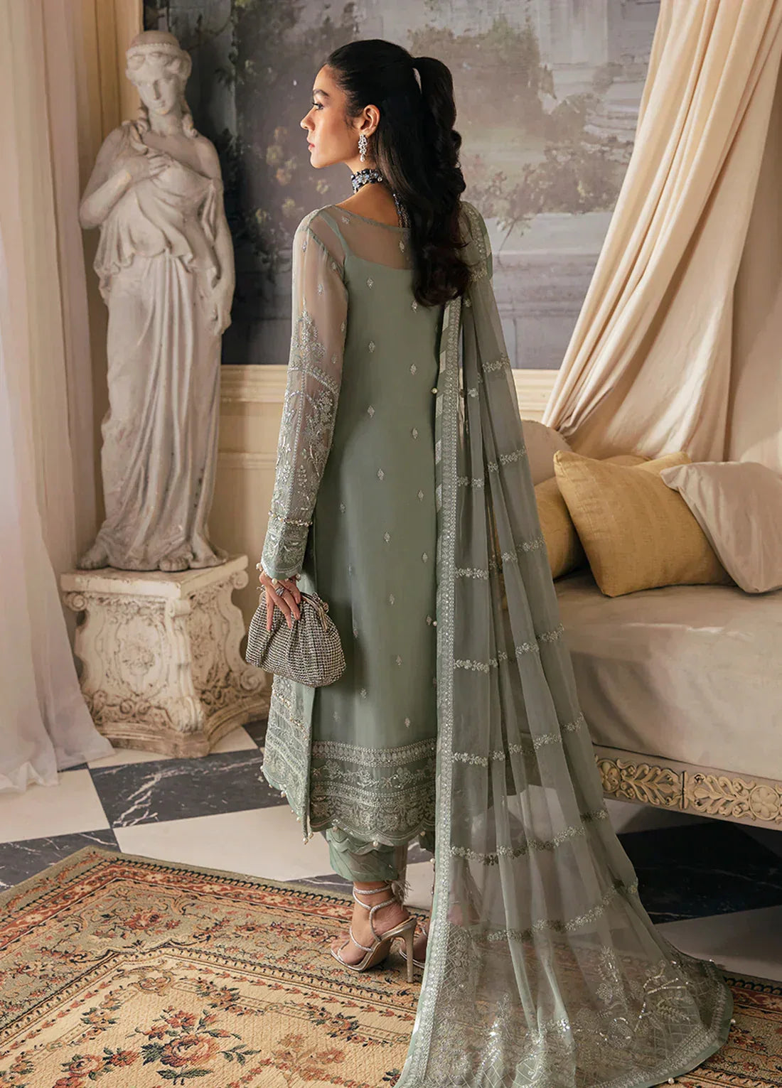Gulaal | Embroidered Chiffon 23 | Amayah - Rang-e-Khaas