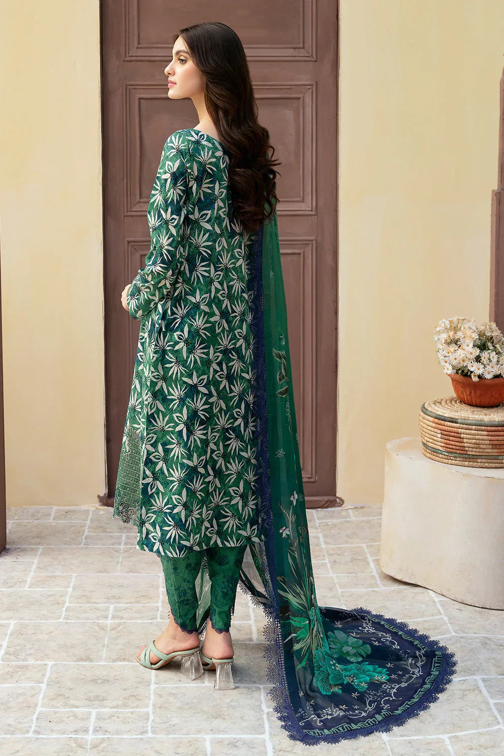 Ramsha | Rangrez Lawn Collection | N-507 - Rang-e-Khaas