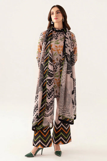 Ramsha | Pinted Lawn | RP-106 - Rang-e-Khaas