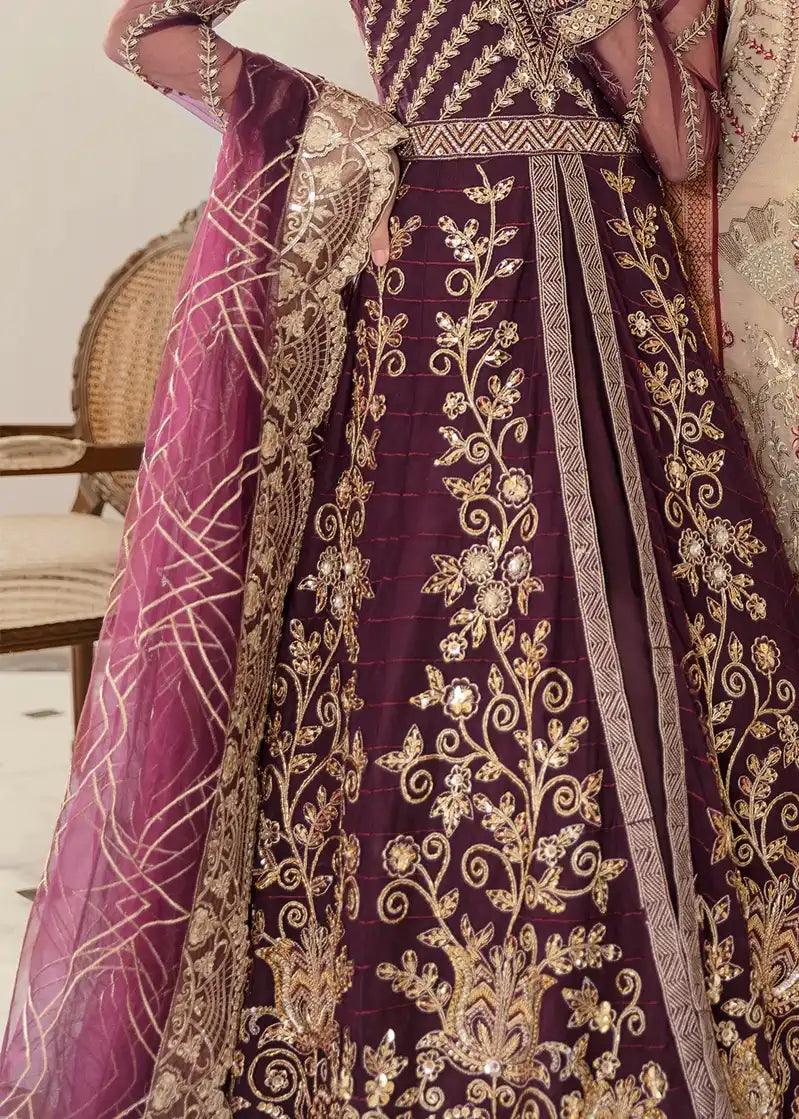 Akbar Aslam | Raqsl Collection | Gladiolus - Rang-e-Khaas