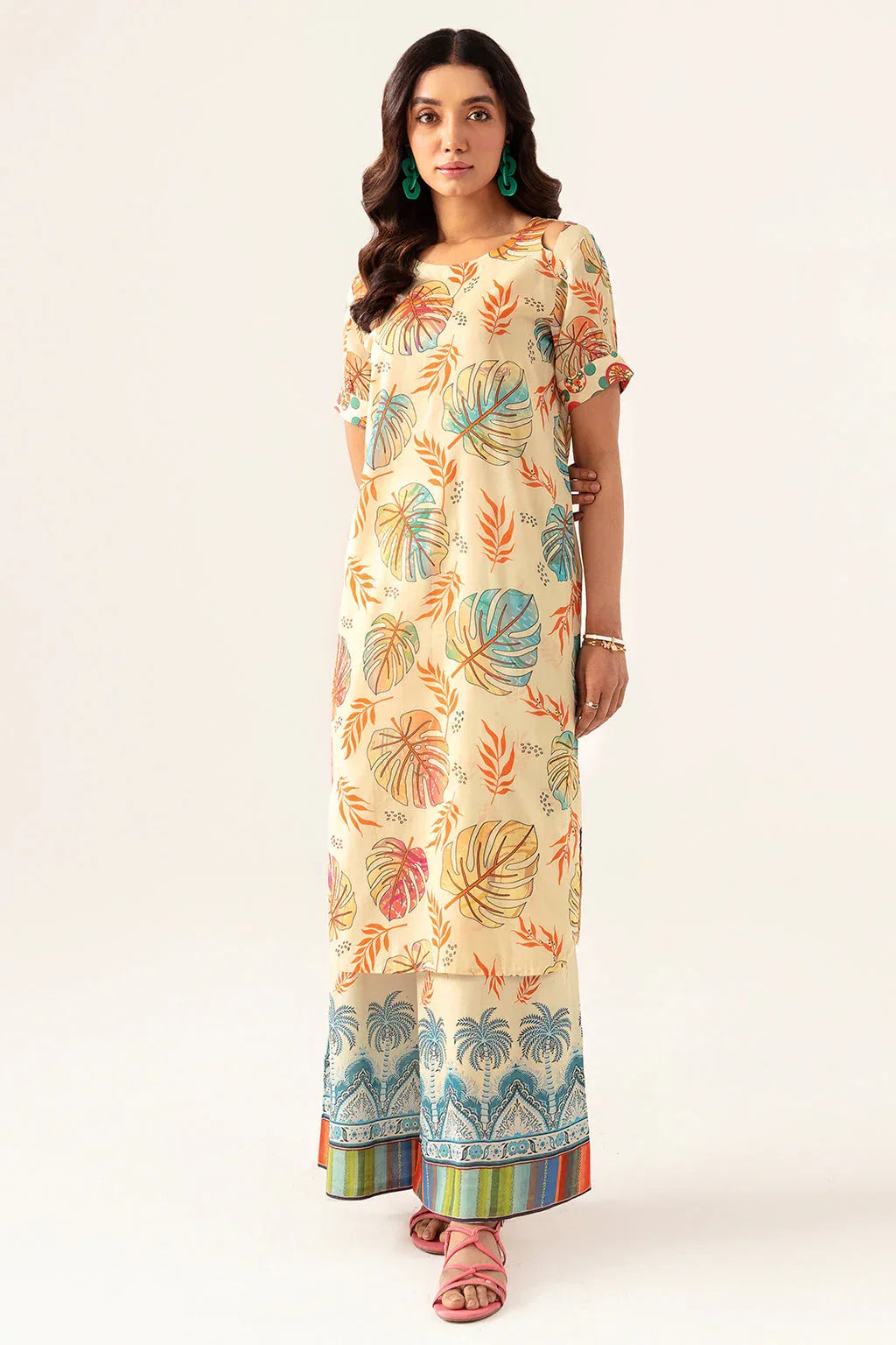 Ramsha | Pinted Lawn | RP-107 - Rang-e-Khaas