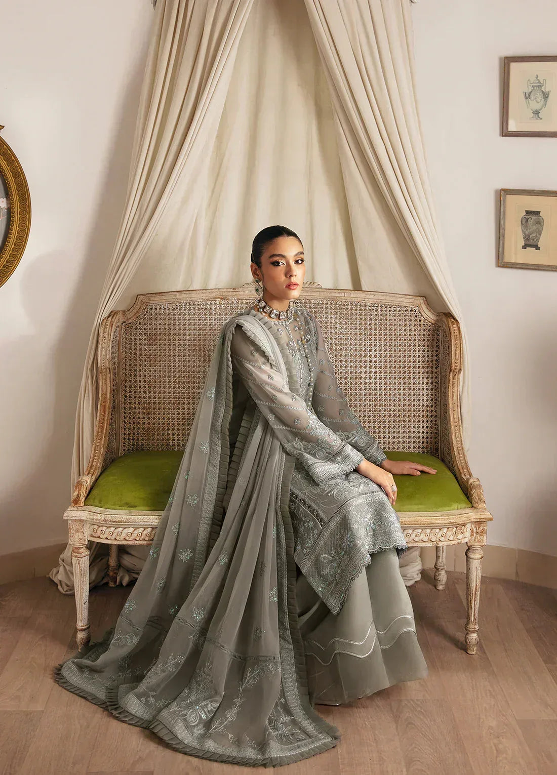 Gulaal | Embroidered Chiffon 23 | Sirena - Rang-e-Khaas