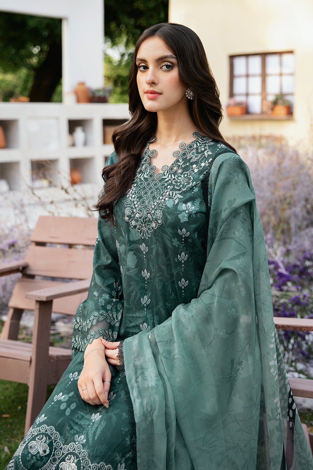 Ramsha | Rangrez Lawn Collection | N-505 - Rang-e-Khaas