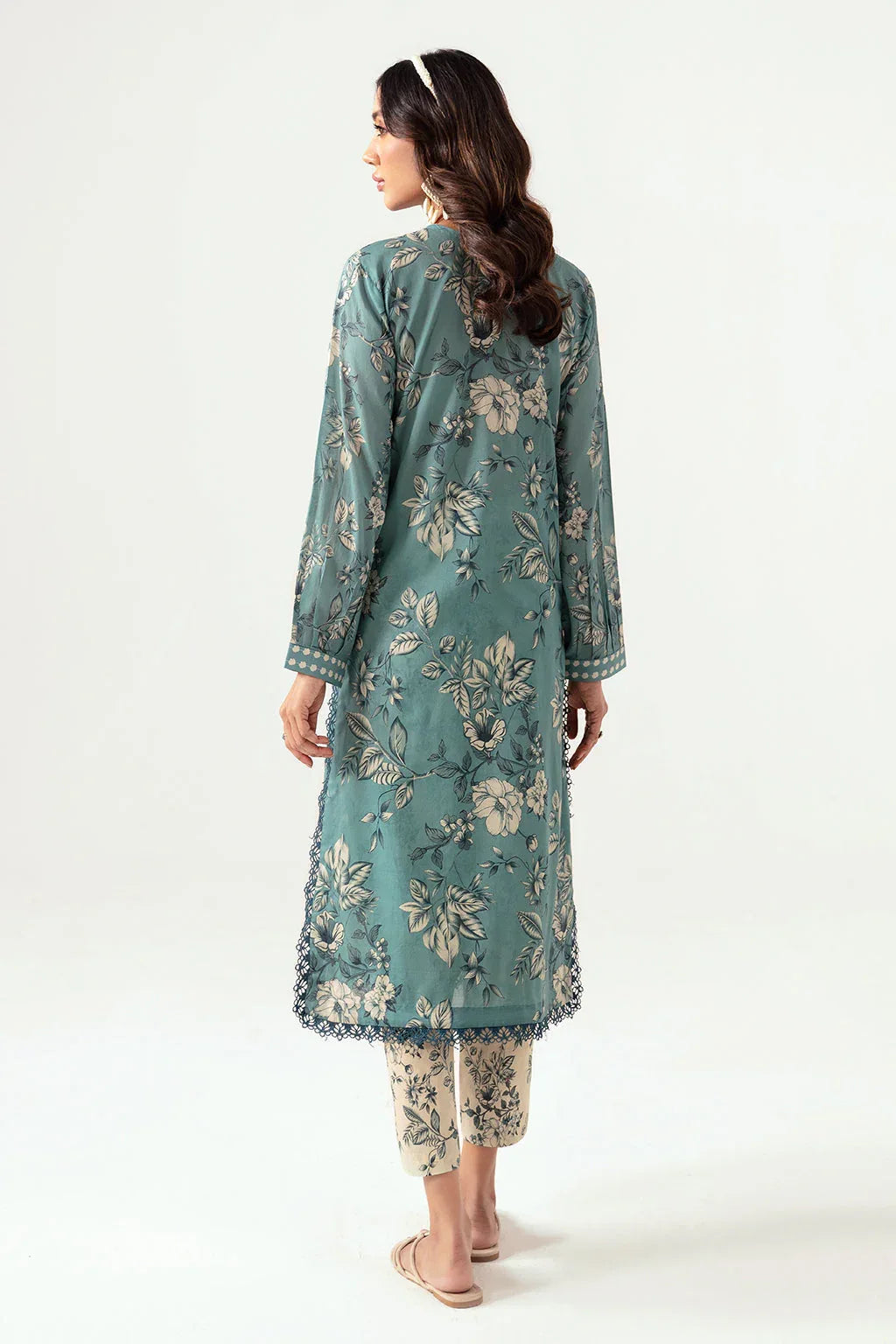 Ramsha | Pinted Lawn | RP-104 - Rang-e-Khaas