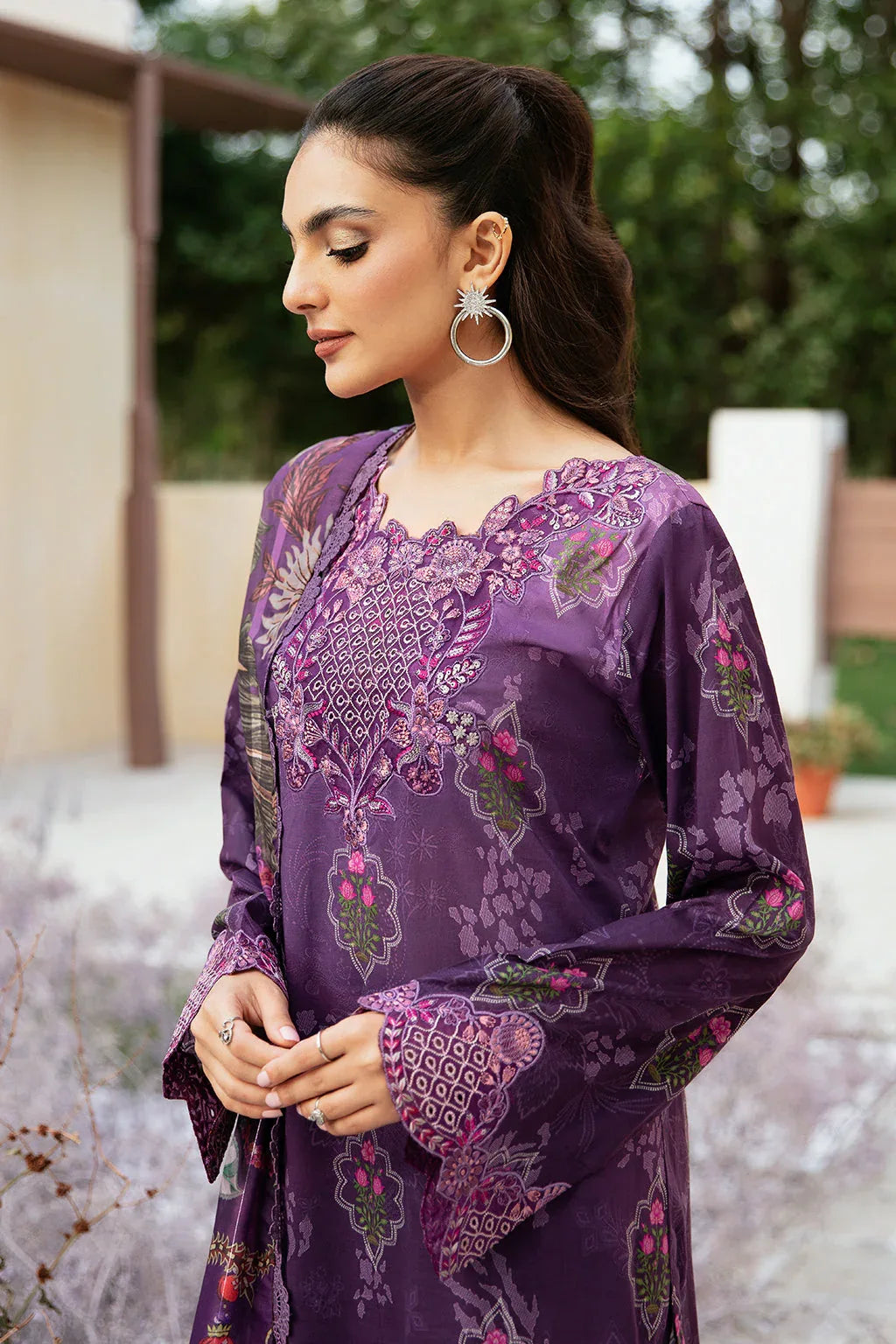 Ramsha | Rangrez Lawn Collection | N-506 - Rang-e-Khaas