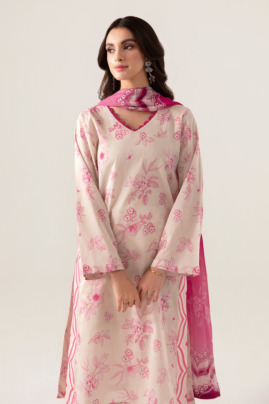 Ramsha | Pinted Lawn | RP-105
