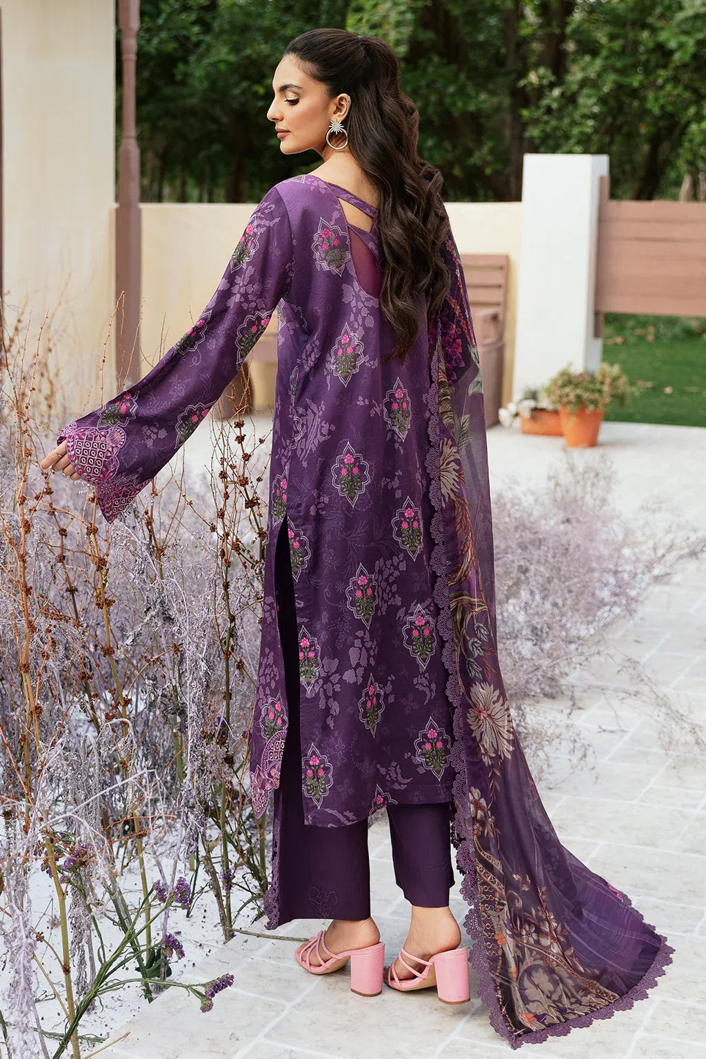 Ramsha | Rangrez Lawn Collection | N-506 - Rang-e-Khaas