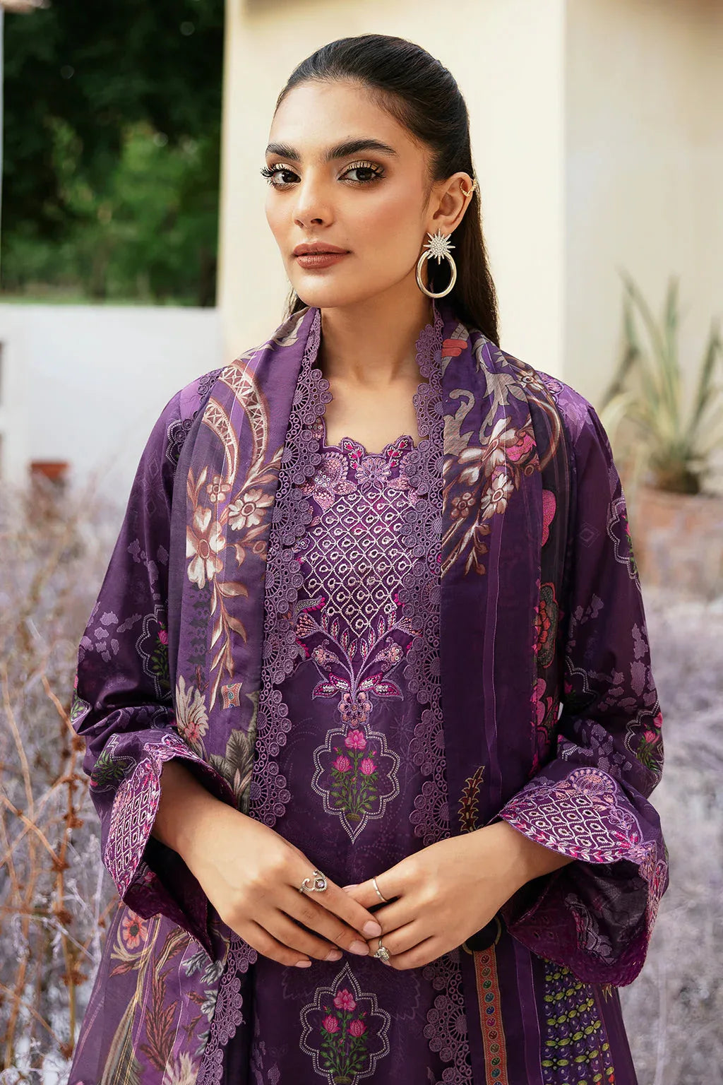 Ramsha | Rangrez Lawn Collection | N-506 - Rang-e-Khaas