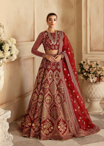 Akbar Aslam | Aleia Luxury Formals | Rosier - Rang-e-Khaas