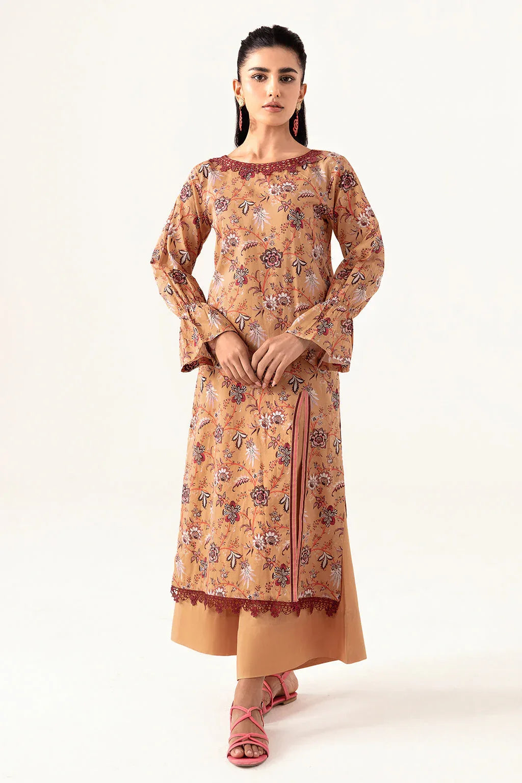 Ramsha | Pinted Lawn | RP-112 - Rang-e-Khaas