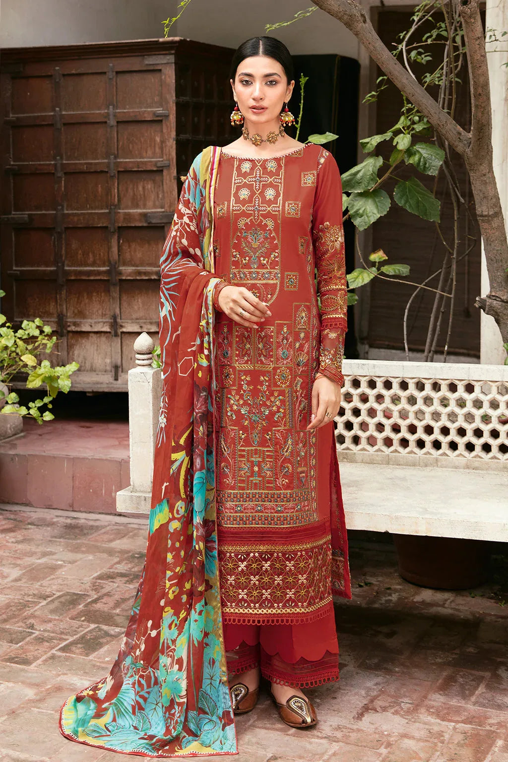 Ramsha | Mashaal Luxury Lawn | L-810 - Rang-e-Khaas