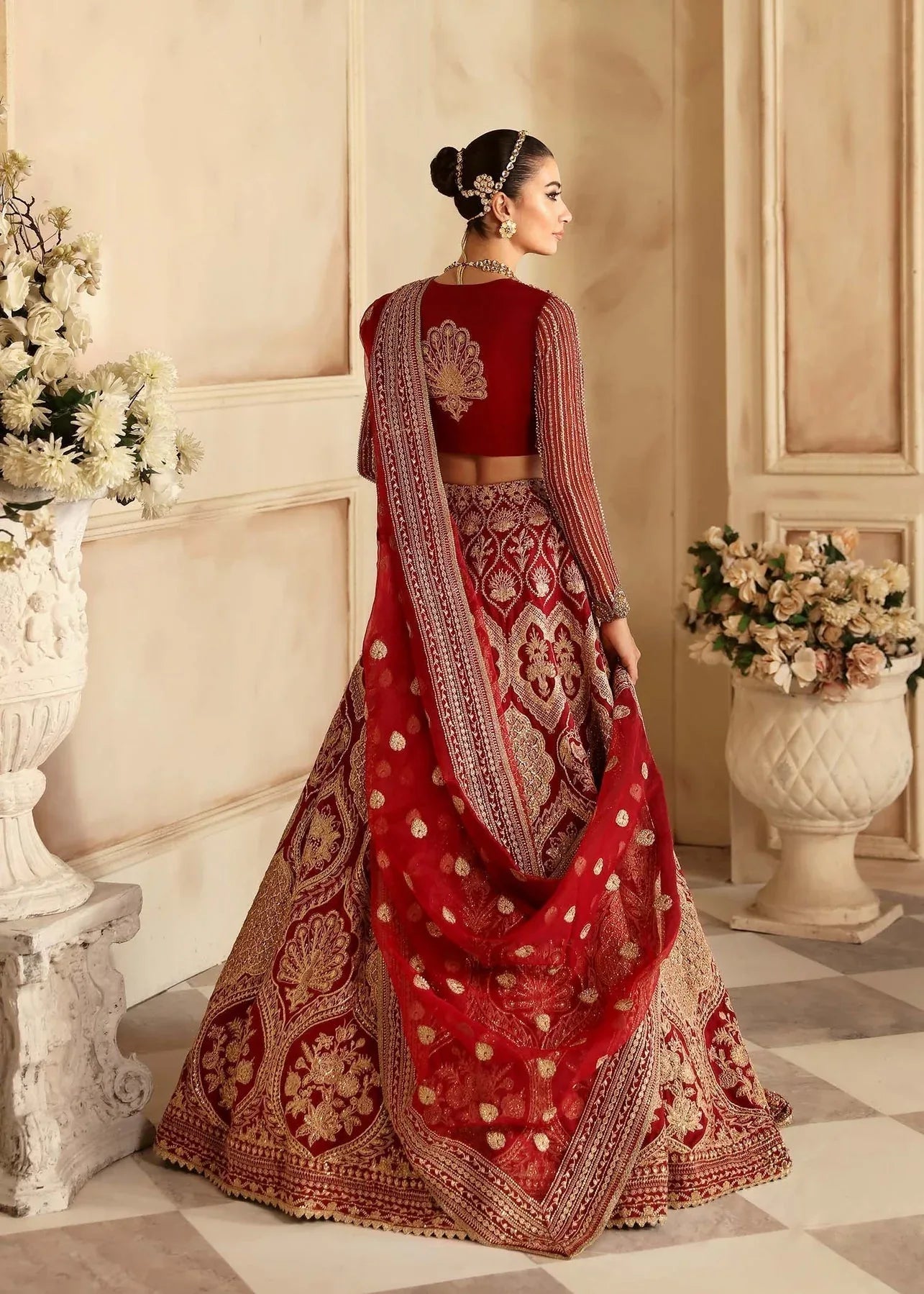 Akbar Aslam | Aleia Luxury Formals | Rosier - Rang-e-Khaas