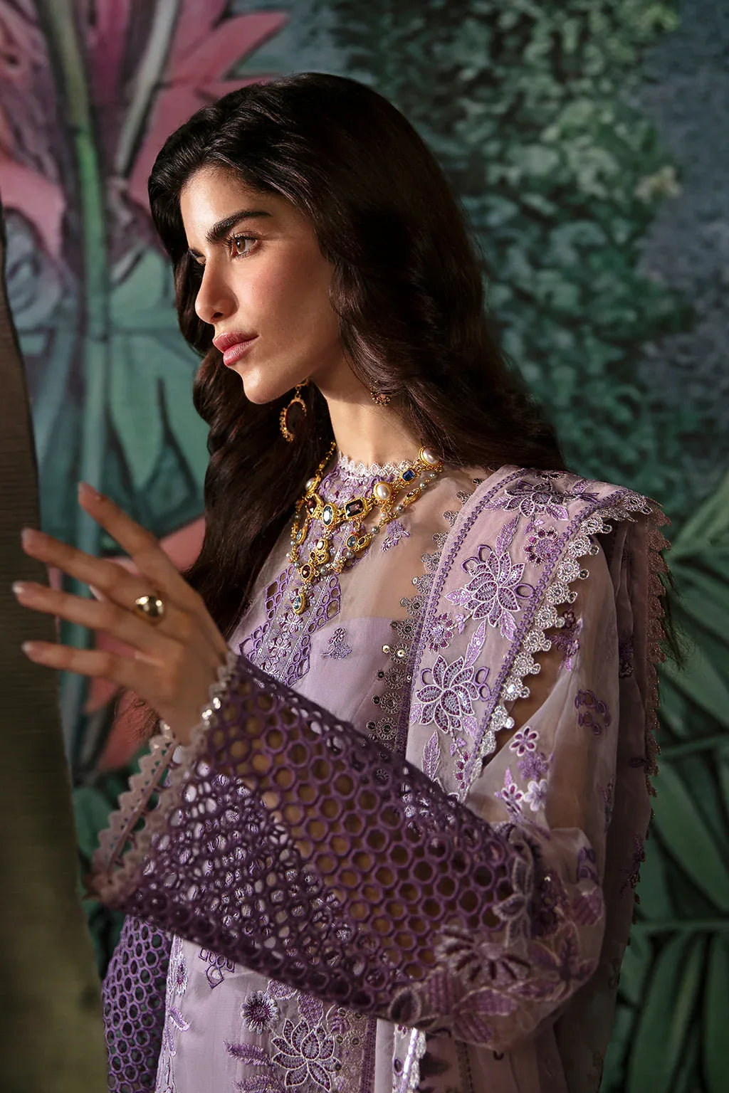 Afrozeh | La Fuchsia Festive 24 | Helen - Rang-e-Khaas
