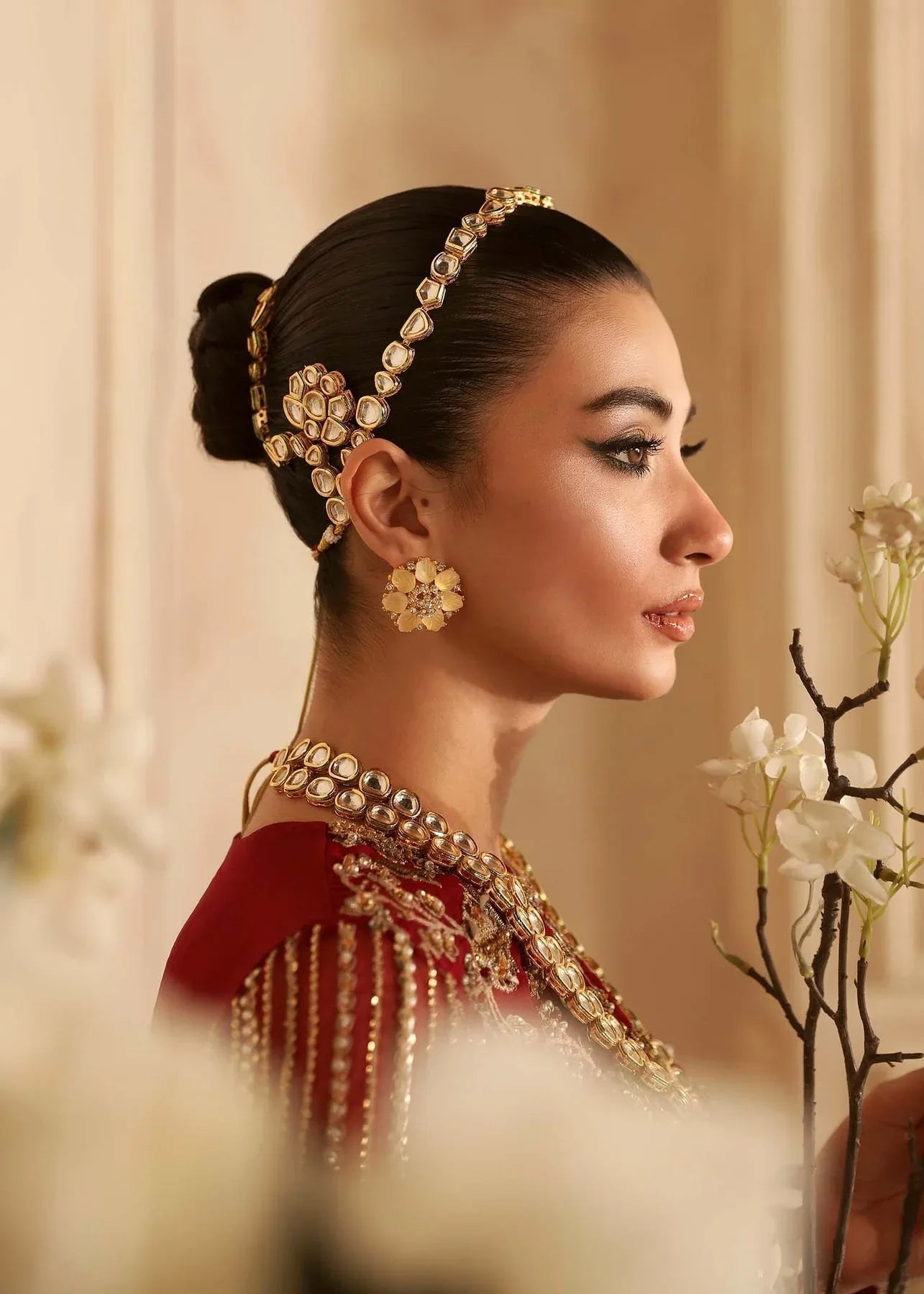 Akbar Aslam | Aleia Luxury Formals | Rosier - Rang-e-Khaas