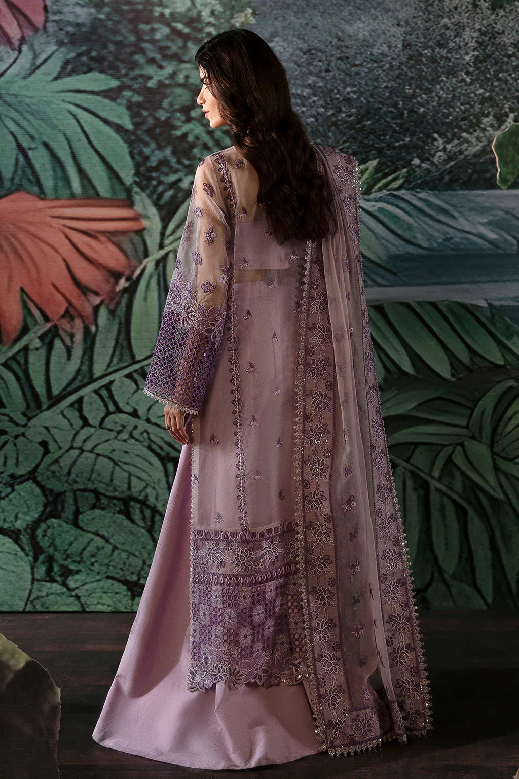 Afrozeh | La Fuchsia Festive 24 | Helen - Rang-e-Khaas