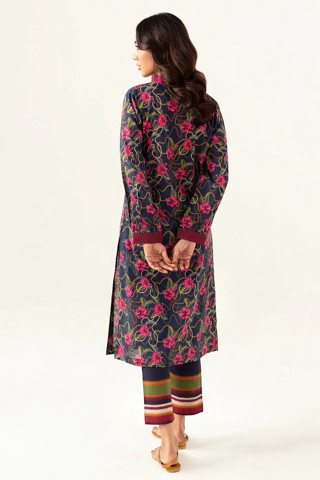 Ramsha | Pinted Lawn | RP-101 - Rang-e-Khaas