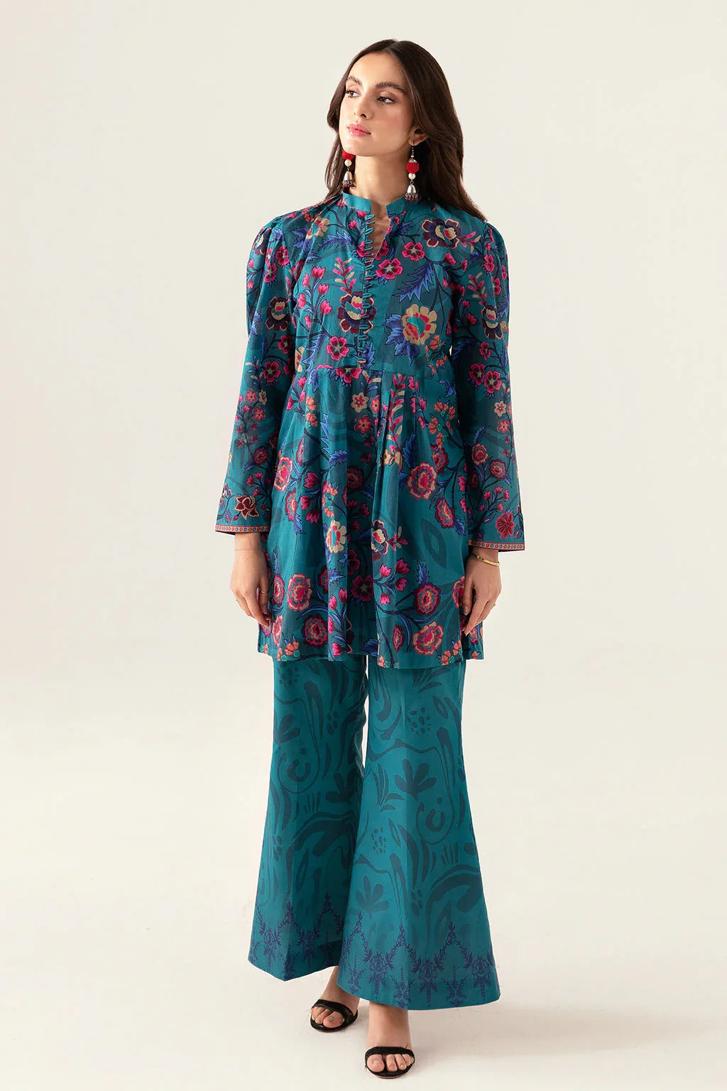 Ramsha | Pinted Lawn | RP-108 - Rang-e-Khaas