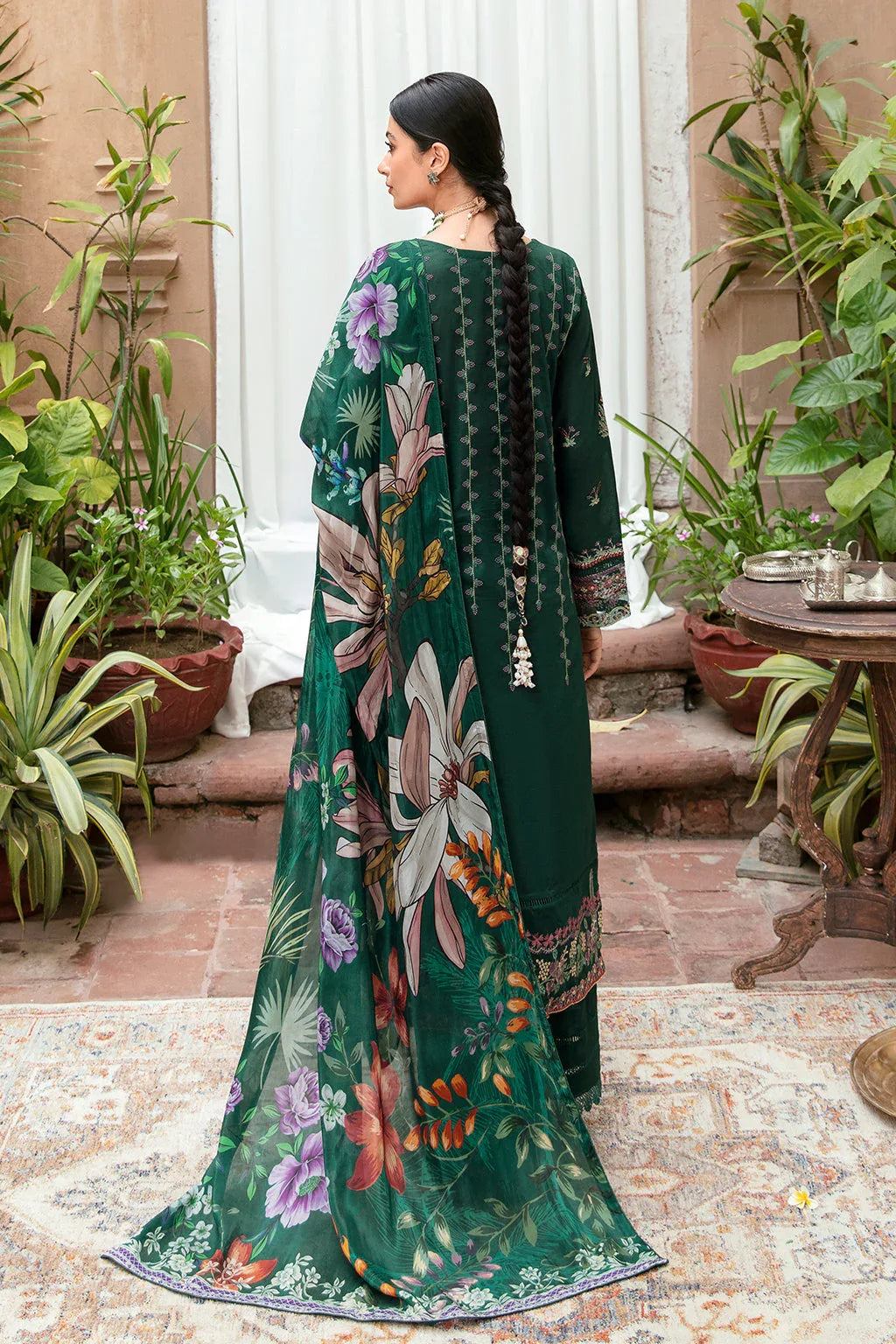 Ramsha | Luxury Lawn 24 | L-801 - Rang-e-Khaas