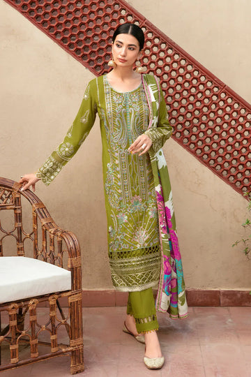 Ramsha | Luxury Lawn 24 | L-807 - Rang-e-Khaas