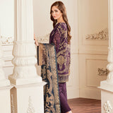 Baroque-EMBROIDERED CHIFFON CH05-10