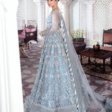 Gulaal | Wedding Formals | Mehnaaz Embroidered Net 3-Piece Suit WS-13