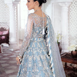 Gulaal | Wedding Formals | Mehnaaz Embroidered Net 3-Piece Suit WS-13