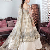 Gulaal | Wedding Formals | MEERAL EMBROIDERED NET 3-PIECE SUIT WS-22