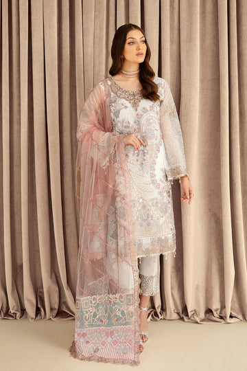 Ramsha | Minhal Organza Collection | M-707 - Rang-e-Khaas