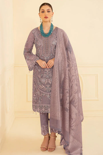 Ramsha | Minhal Organza Collection | M-709 - Rang-e-Khaas