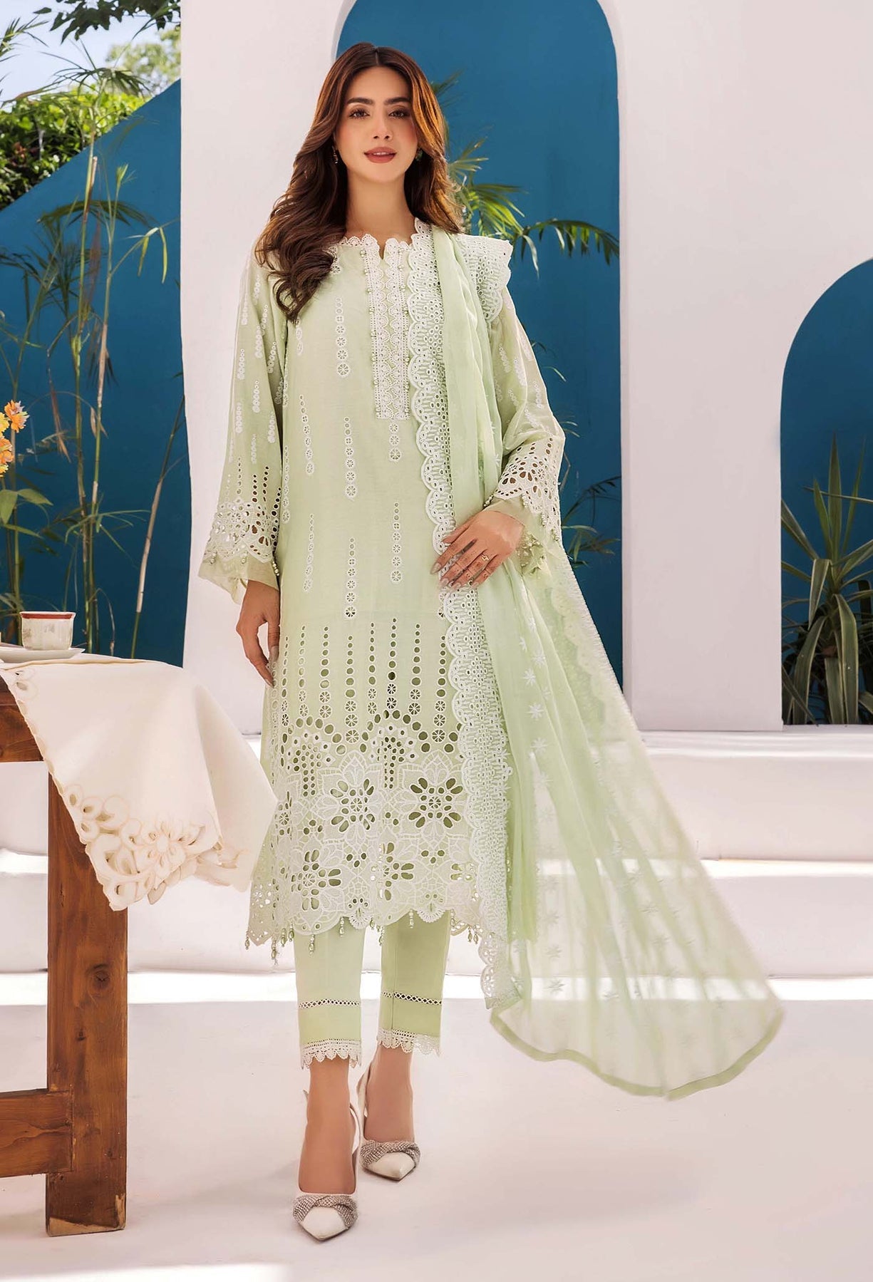 Adans Libas | Stella Chikankari 25 | 1021