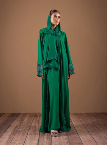 Zainab Chottani | Semi Formals | EMERALD FLAIR - Rang-e-Khaas