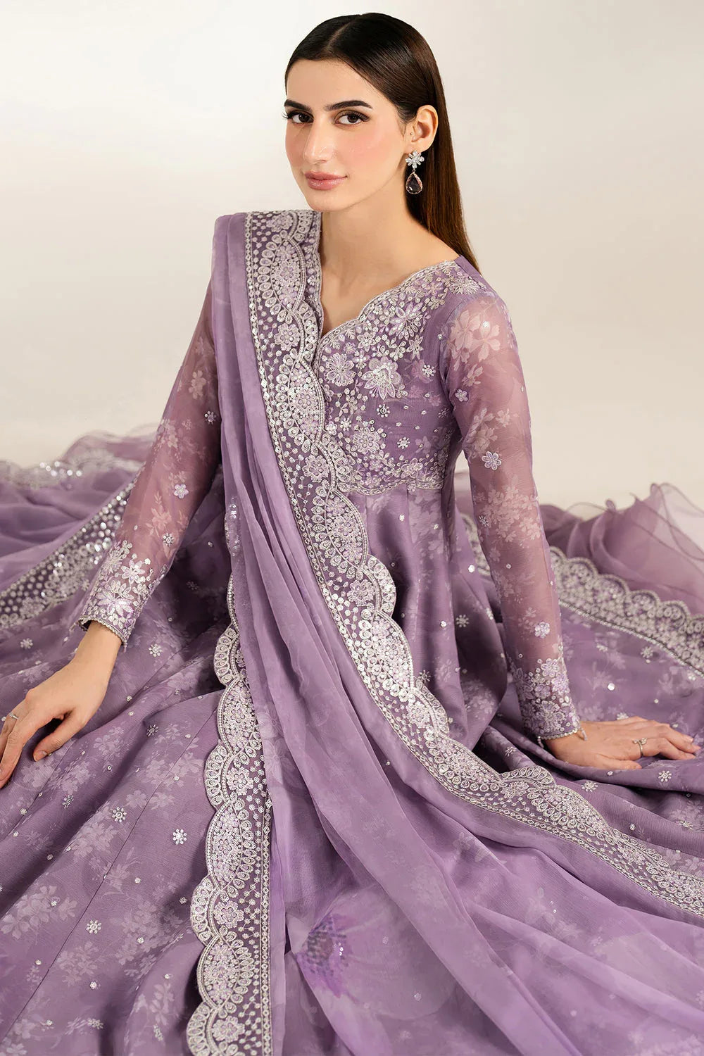 Farasha | Fiorella Formals | Violet Dreams - Rang-e-Khaas