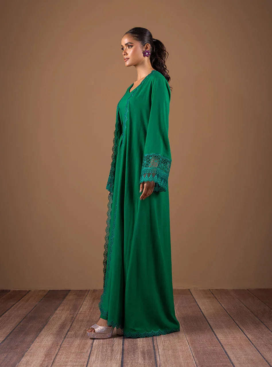 Zainab Chottani | Semi Formals | EMERALD FLAIR - Rang-e-Khaas