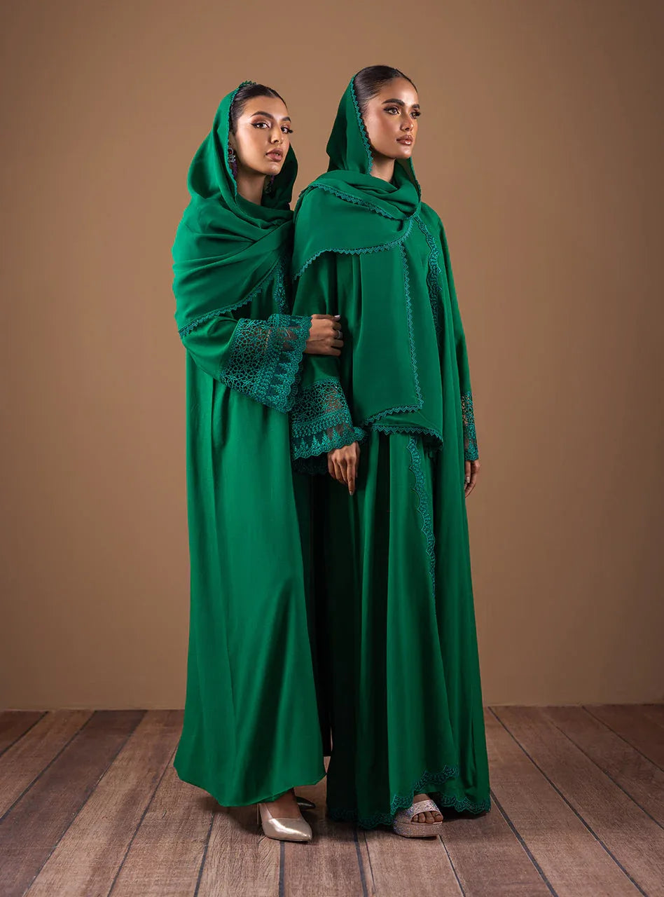 Zainab Chottani | Semi Formals | EMERALD FLAIR - Rang-e-Khaas