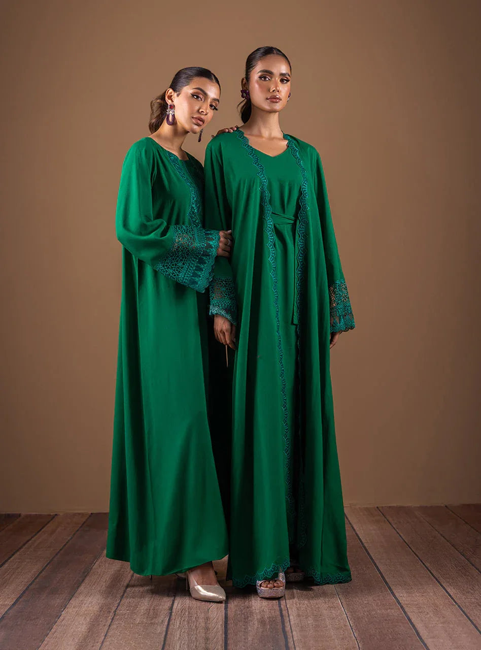 Zainab Chottani | Semi Formals | EMERALD FLAIR - Rang-e-Khaas
