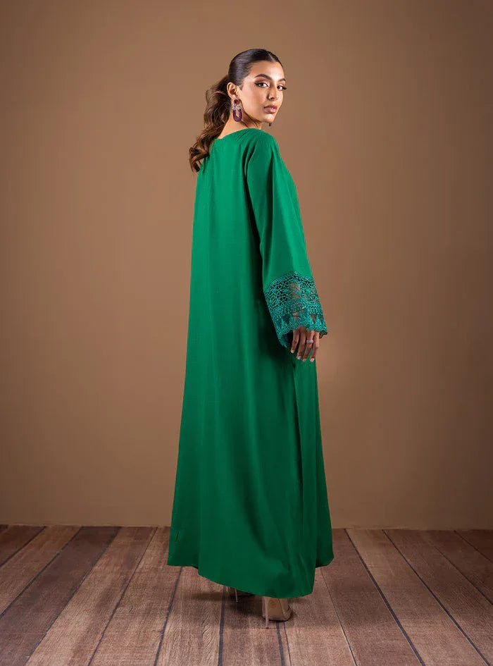 Zainab Chottani | The Kaftan Edit | Emerald Flair - Rang-e-Khaas
