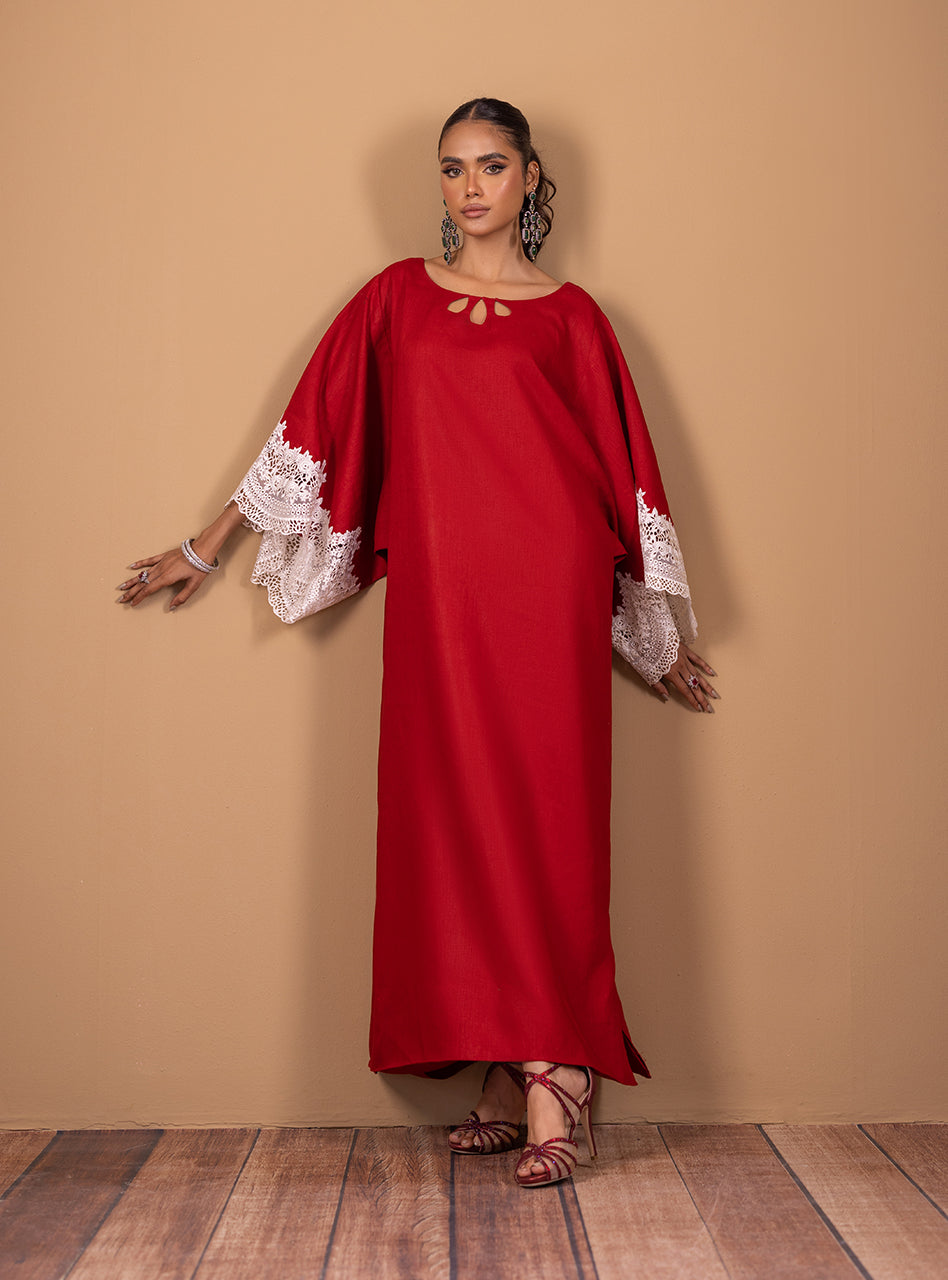 Zainab Chottani | Semi Formals | RADIANT RED