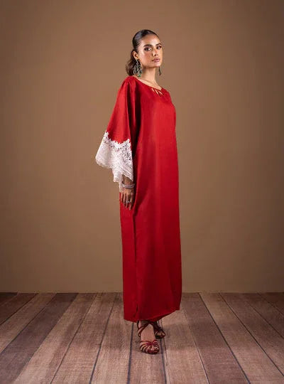 Zainab Chottani | The Kaftan Edit | Radiant Red - Rang-e-Khaas