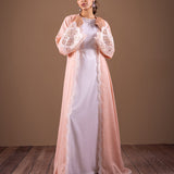 Zainab Chottani | Semi Formals | PEACH OPULENCE