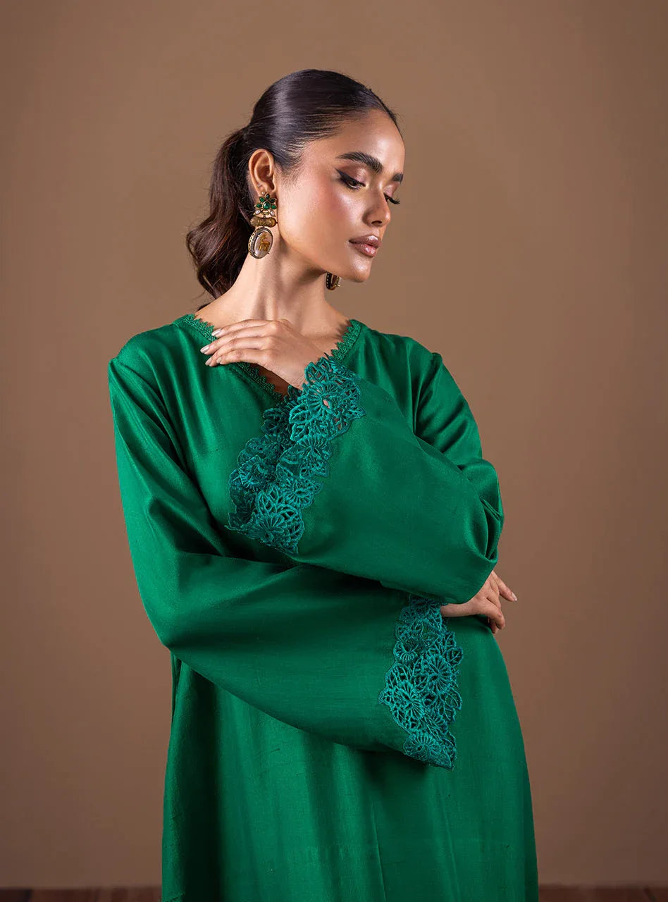 Zainab Chottani | Semi Formals | ENCHANTING EMERALD - Rang-e-Khaas