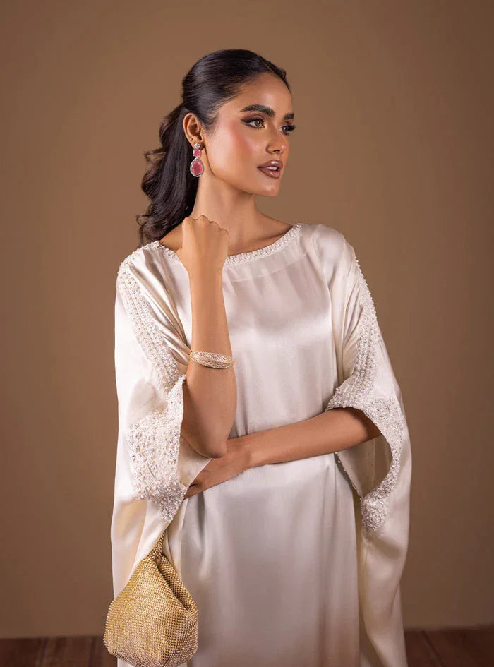 Zainab Chottani | The Kaftan Edit | Champagne Flame - Rang-e-Khaas