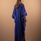 Zainab Chottani | Semi Formals | DEEP BLUE BLOSSOM