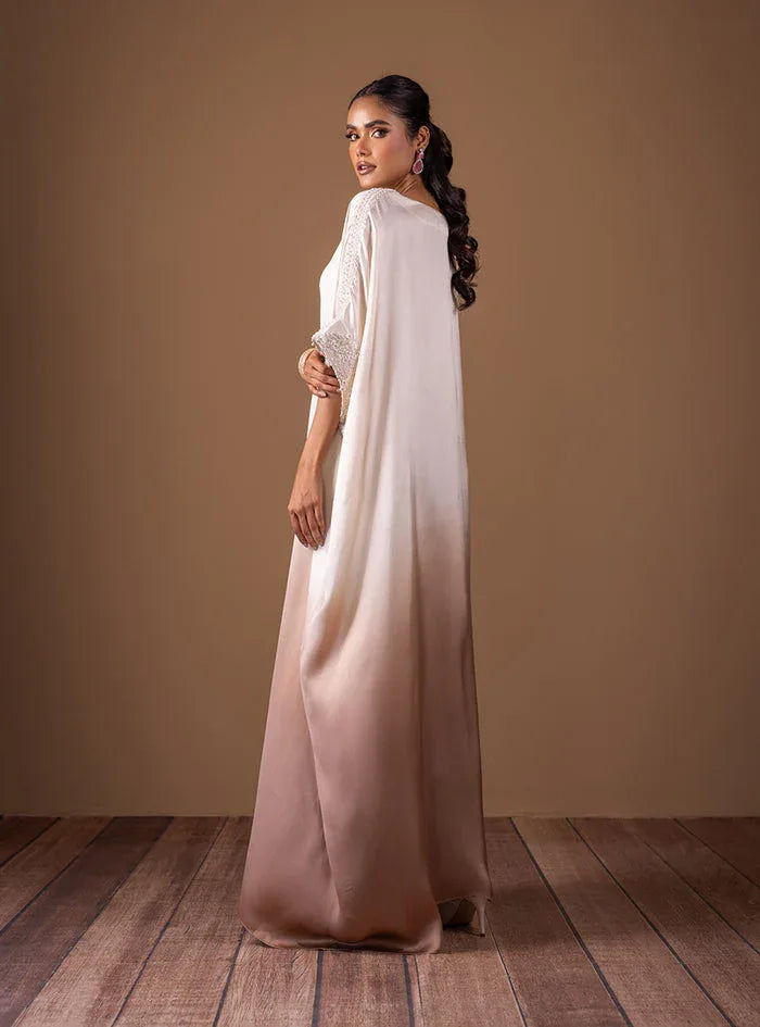 Zainab Chottani | The Kaftan Edit | Champagne Flame - Rang-e-Khaas